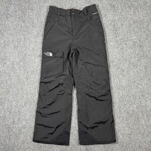The North Face Pants Boys Ski Snowboard Winter Black Hyvent Youth Large  0603